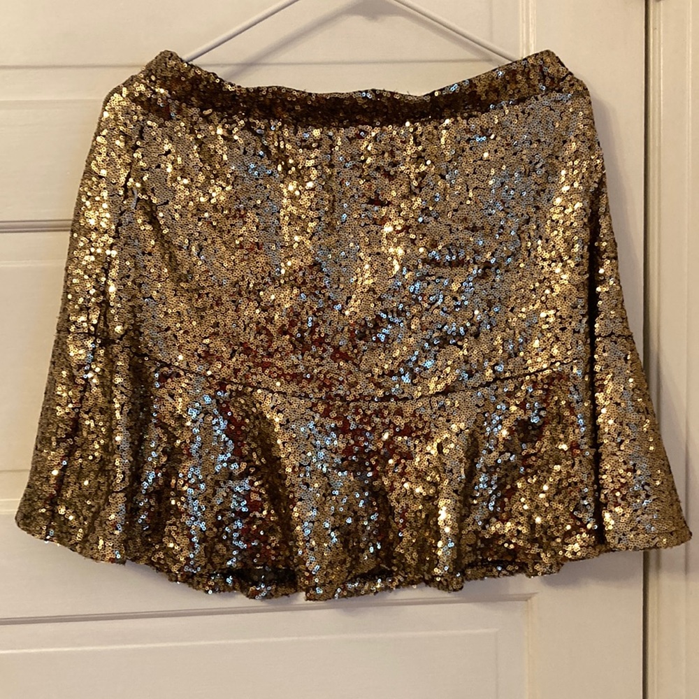Good sequin mini skirt